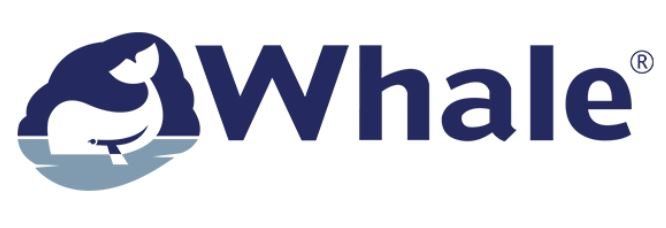 Whale logo for homepage